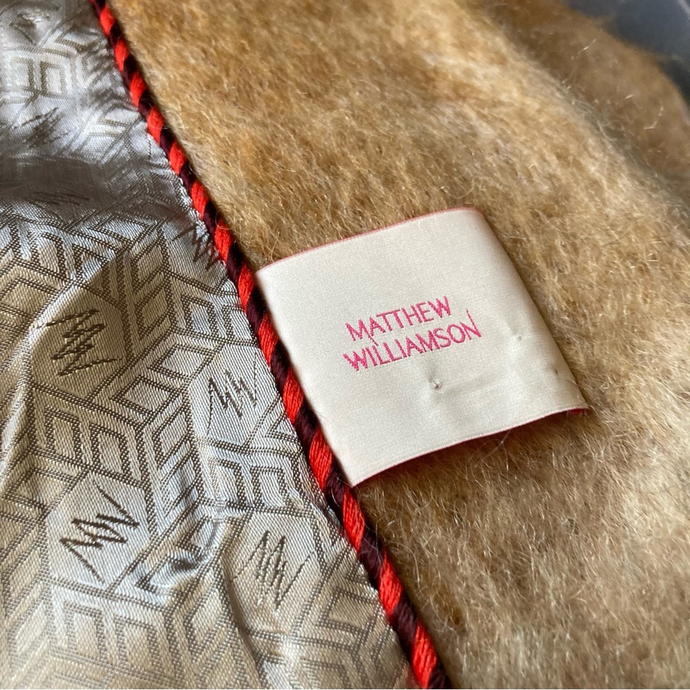 Matthew Williamson Fall 2009 Runway Multicolored Mohair Blend Jacket, UK Sz 6 - Picture 16 of 16